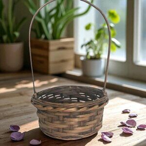 Bamboo Sieve Chinese Traditional Woven Basket
